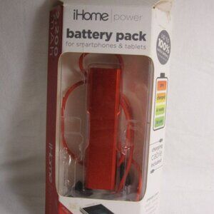iHome Power Portable Battery Pack for Smartphones & Tablets. 2,200 mAh